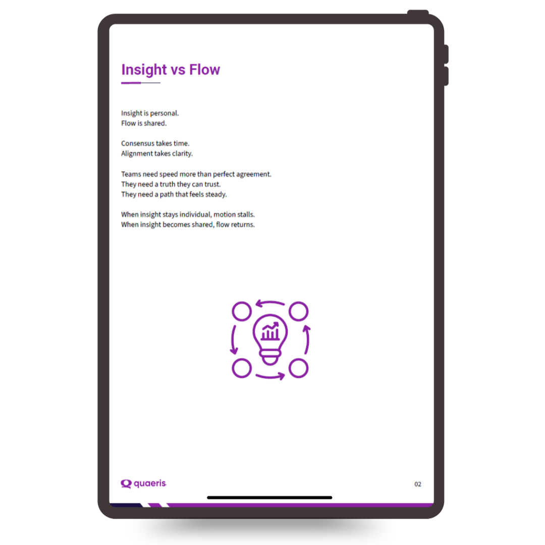 From Individual Insight to Collective Flow ebook Page 2 Quaeris
