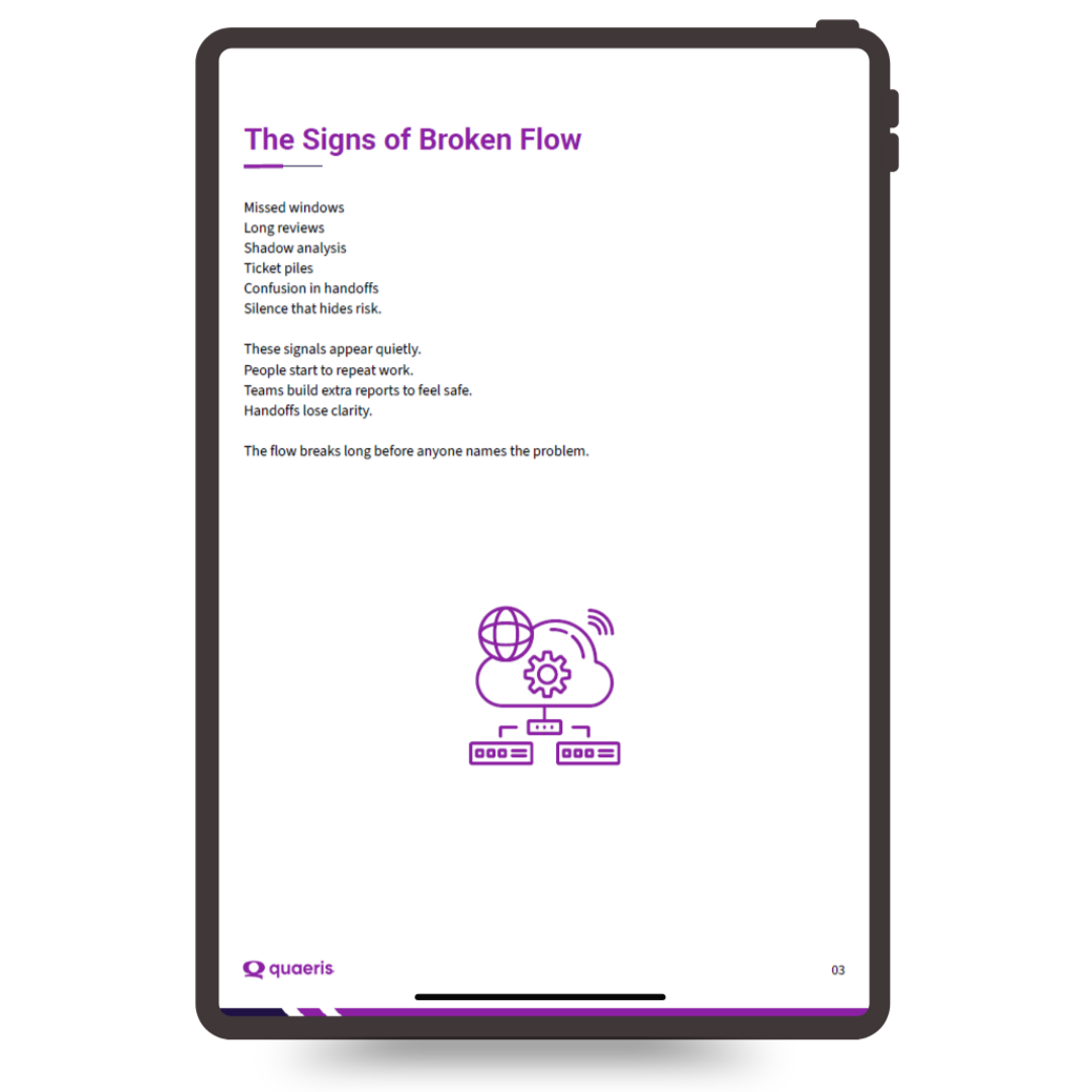 The sign of broken flow ebook page quaeris